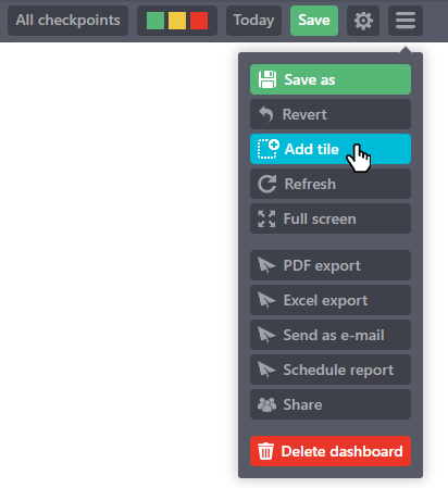 Add a new tile