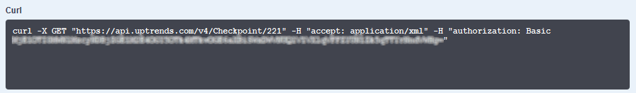 Swagger curl example