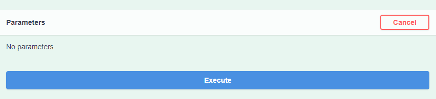 Swagger Execute screenshot