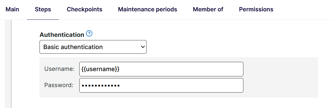 Username variable