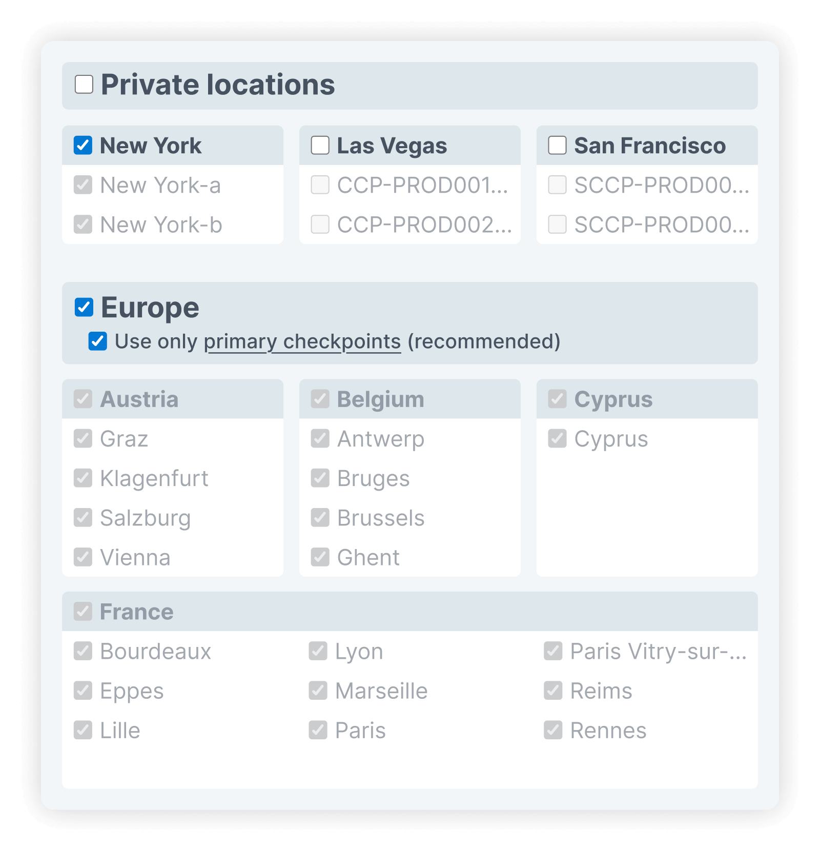 Dashboard tiles to view API uptime and response time around the world